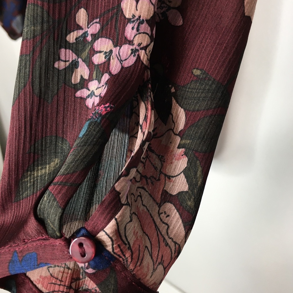 Zara Basic Collection High-Low Blouse - image 4